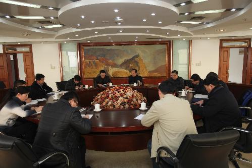 纪委全委会现场　王大勇摄影